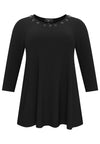 Tunic flare strass DOLCE - black - #4