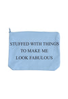 Summer clutch LIV - blue