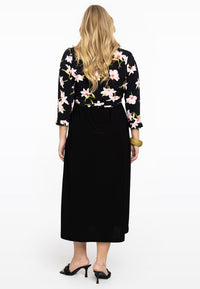 Shrug frills HIBISCUS - black - #3