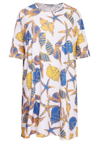 Dress wide OCEAN - white - #1