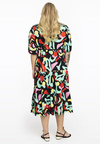 Dress puff sleeves MATISSE - black - #3