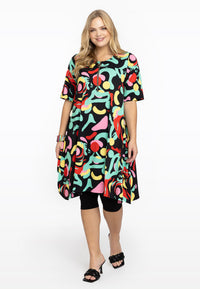 Dress A-line zip MATISSE - black - #1