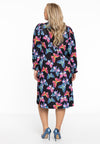 Jurk met pofmouw BUTTERFLIES - black - #3