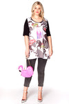 Shirt flare BANG! - black - #1