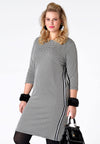 Dress pied-de-poule - black - #2