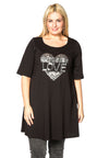 Tunic wide bot love UNI - black - #1