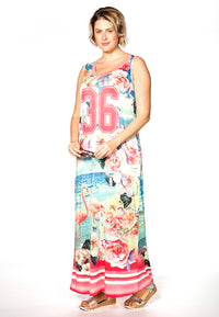 Dress 36 flamingo - multi - #2