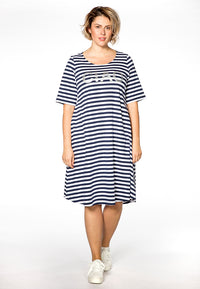 Dress A-line Ciao STRIPE - blue - #2