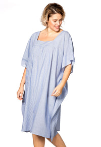 Tunic-blouse square STRIPE - blue - #2