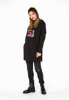 Sweater long 58 - black - #1