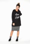 Sweater Good Vibes - black - #1