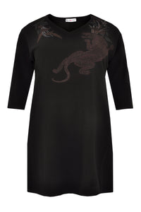 Dress wide jaguar - black - #4