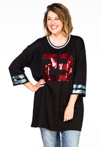 Shirt 23 INTERLOCK - black - #2