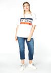 Shirt wide MY LOVE - white