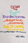 Tunic wide bottom TEXT - white - #5