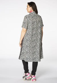 Blouse-dress BABY LEOPARD - black - #3