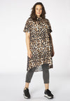 Blouse-dress LEOPARD - brown - #1