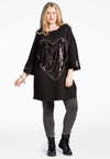 Tunic INTERLOCK heart - black - #1