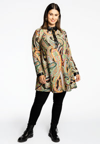 Tunic wide bottom PAISLEY - multi - #1