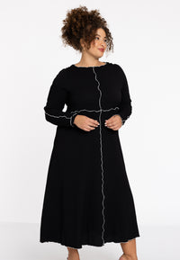 Dress CRINCLE - black - #2