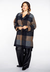 Cardi-jacket wool - blue - #1