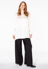 Blouse binding SILK - ecru - #1
