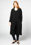 Cardi-jacket CUPRO - black