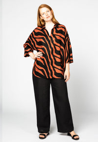 Blouse-shirt TIGER - orange - #1