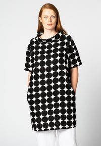 Tunic collar CIRCLE - black - #2