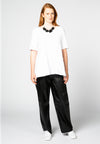 Tunic A-line pockets - white
