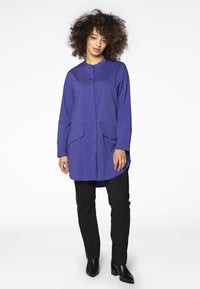 Shirt COTTON stretch pockets - purple - #1
