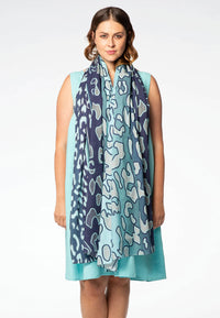 Scarf LUGO - blue - #2