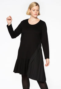 Dress plissé insert - black - #1