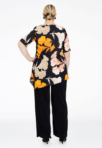 Blouse asymmetric ABBY - black - #3