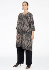 Dress TIGER - brown