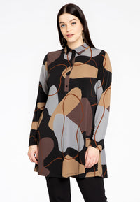 Tunic wide bottom DEMY - black - #1