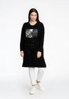 Sweater long VENICE - black - #1