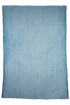 Shawl crispy wool light blue - blue - #3