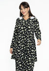 Tunic wide bottom collar ALBA - black - #2