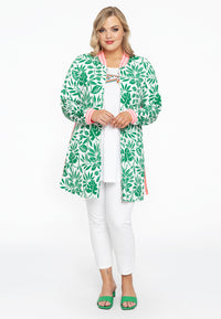 Cardi-jacket wide bottom MYKONOS - green - #1
