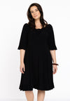 Dress wide neck DOLCE - black - #2