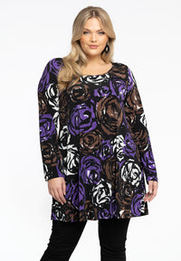 Tunic Wide Bottom ROSY - black - #2