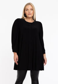 Tunic Wide Bottom Puff Sleeve DOLCE - black - #2