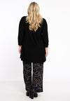 Trousers Wide Leg BIJOU - black