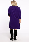 Dress Puff Sleeve DOLCE - purple - #3