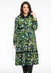 Dress ruffled ALLIE - green - #2