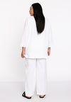Trousers LINEN - white - #2