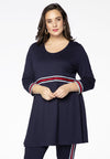 Tunic INTERLOCK tape - blue - #2