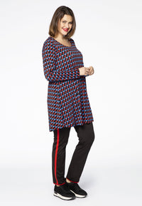 Tunic GRAPHIC wide bottom - multi - #1