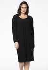 Dress DOLCE pockets - black